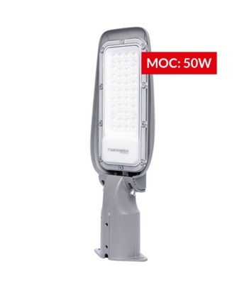 Naświetlacz oprawa Lampa uliczna astoria 50W 5000K 5000lm szara Germina