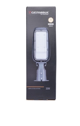 Naświetlacz oprawa Lampa uliczna astoria 50W 5000K 5000lm szara Germina