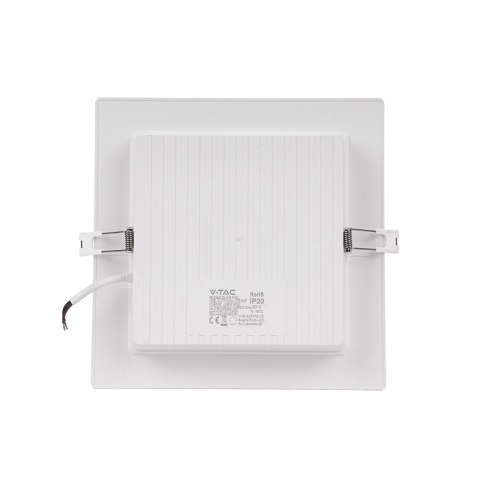 Panel LED V-TAC wpuszczany downlight 6W kwadrat 120x120 VT-61006 3000K 660lm