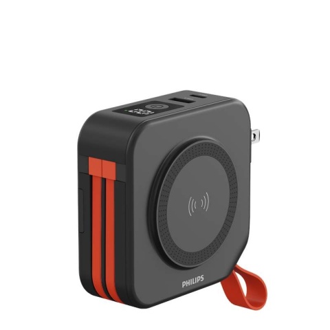 Power Bank z szybkim ładowaniem PD QC Qi 10000mAh Philips DLP4347CB/00
