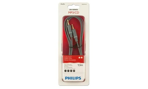Przewód AUX Jack-Jack 3,5 1,5m SWA4522S/10 Philips