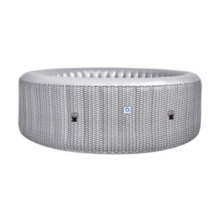 Spa ogrodowe, basen pompowany, hydromasaż AVENLI NICE 6 osobowe 204x70 silver