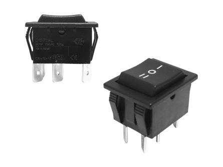 Włącznik C1572 3poz. 16A 250V (ON)-OFF-(ON)
