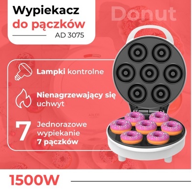 Wypiekacz do pączków AD 3075 Adler Donut