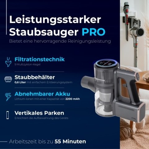Adler Odkurzacz Pionowy - PRO LED