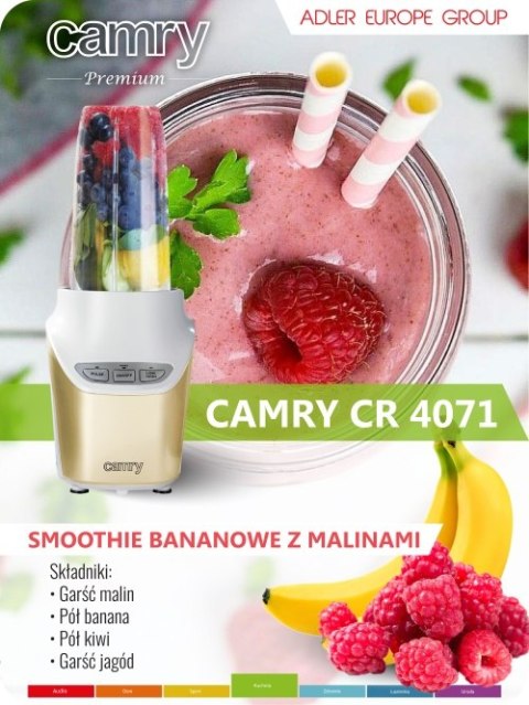 Camry Blender personalny - POWERFUL NUTRI