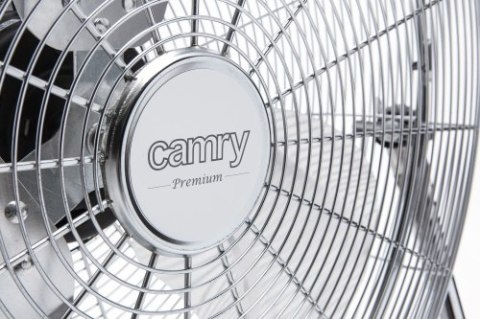 Camry Cyrkulator Podłogowy 45 cm, Wentylator Podłogowy 18", 3 Prędkości, Regulacja Kąta 125°