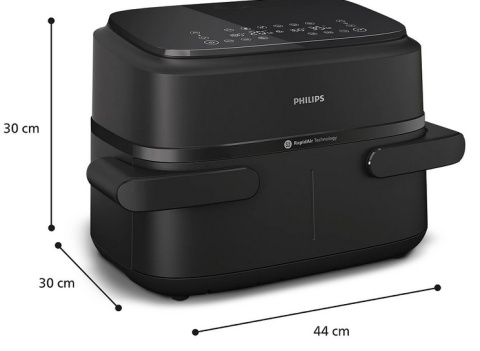 Frytkownica beztłuszczowa 7,1l czarna Philips NA150/00