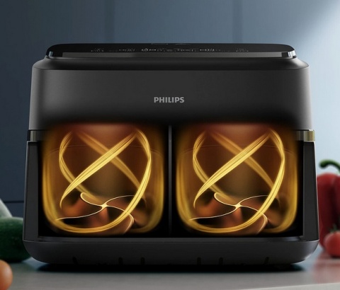 Frytkownica beztłuszczowa 7,1l czarna Philips NA150/00