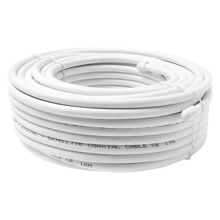 Kabel koncentryczny RG6, 1 mm CCA, 15 m, karton