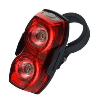 Lampa rowerowa LED tył 2x0,5w everActive