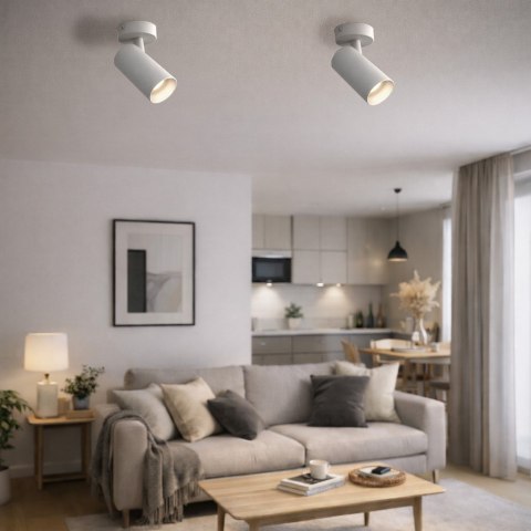 Lampa spotlight Fargo 1xGU10 biała