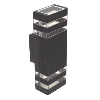 Oprawa elewacyjna Santa 2x GU10 antracyt RAL7016