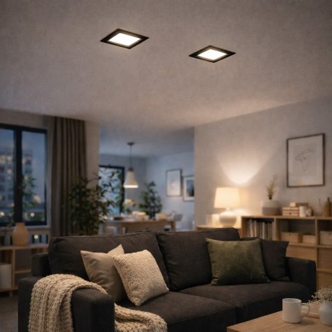 Panel led Gere 12W 230V 4000K czarny