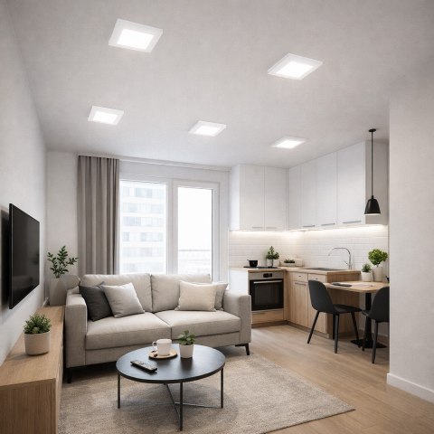 Panel led Gerry 6W 230V 4000K