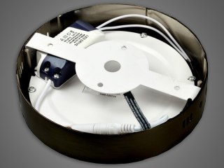 Panel led Winter 18W 230V 6500K czarny