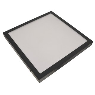 Plafon led Vena 38W 4000K czarny RAL9004 czujnik