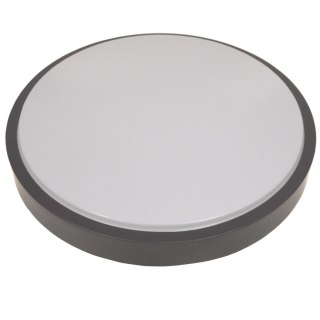 Plafon led Wilton 2*E27 okrągły antracyt mikrofal