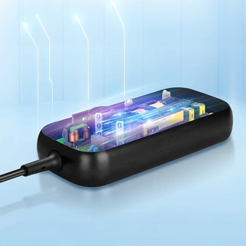 Ładowarka do roweru skuteru elektrycznego 36V 42V 2A 5.5*2.5 wodoodporna, kabel zasilajacy Qoltec