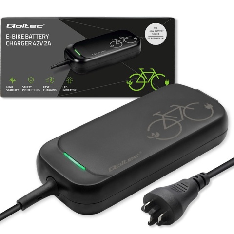 Ładowarka do roweru elektrycznego Bosch 36V 42V 2A Qoltec