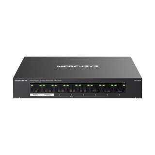 Switch Mercusys MS108GP, 8 portów (7xPoE+), 65W