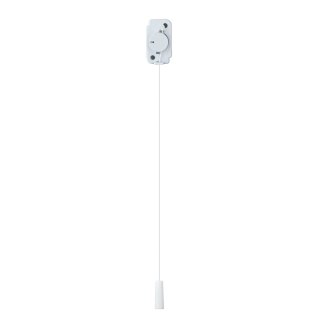 Wyłącznik sznurkowy, 25 cm, biały DPM