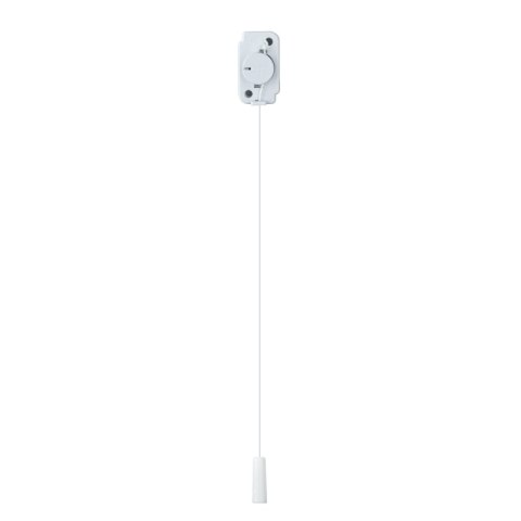 Wyłącznik sznurkowy, 25 cm, biały DPM