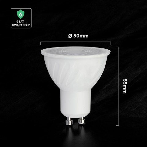 Żarówka LED V-TAC CREE CHIP 6W GU10 110st VT-247 4000K 445lm