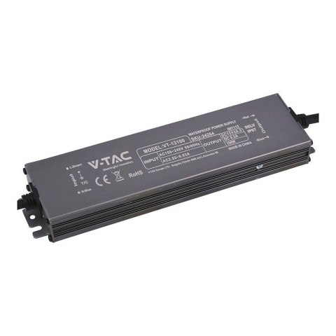 Zasilacz do LED hermetyczny SLIM V-TAC 100W 12V 8.3A IP67 filtr EMI VT-13100