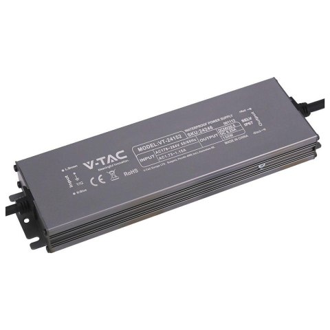Zasilacz do LED hermetyczny SLIM V-TAC 150W 24V 6.25A IP67 filtr EMI VT-24152
