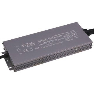 Zasilacz do LED hermetyczny SLIM V-TAC 300W 24V 12.5A IP67 filtr EMI VT-24302