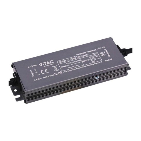Zasilacz do LED hermetyczny SLIM V-TAC 60W 12V 5A IP67 filtr EMI VT-13060
