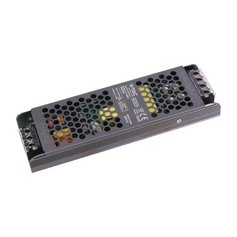Zasilacz do LED modułowy montażowy SLIM V-TAC 200W 12V 16.5A IP20 filtr EMI VT-13200-S