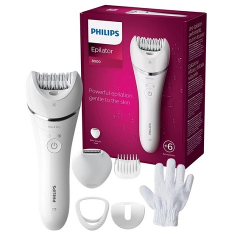 Depilator do nóg, bikini Philips BRE 715/00 Seria 800