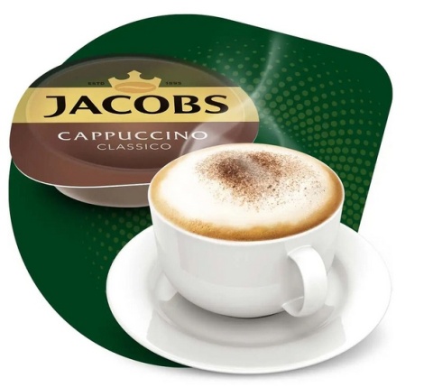 Kapsułki Tassimo Jacobs Cappuccino Classico 8 sztuk do ekspresu do kawy
