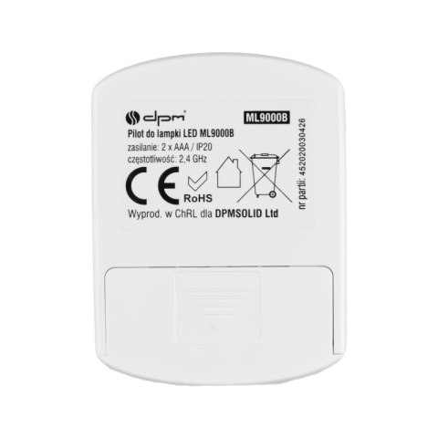 Lampka LED z pilotem DPM