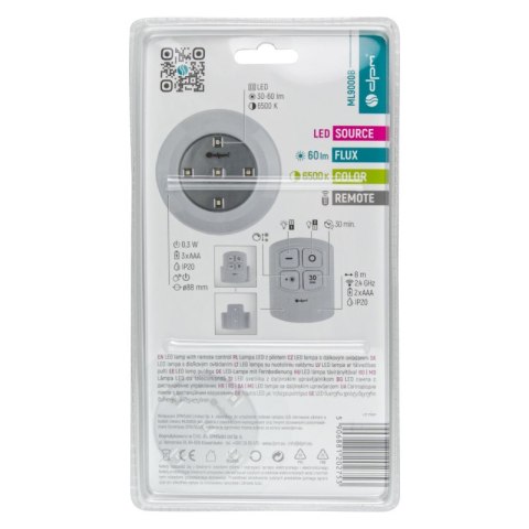 Lampka LED z pilotem DPM