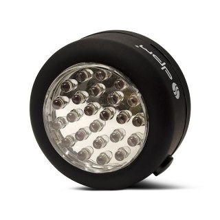 Lampka robocza, 24xLED, 30 lm, czarna DPM
