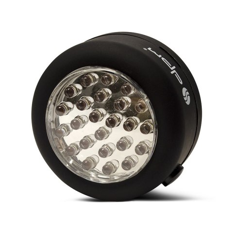Lampka robocza, 24xLED, 30 lm, czarna DPM