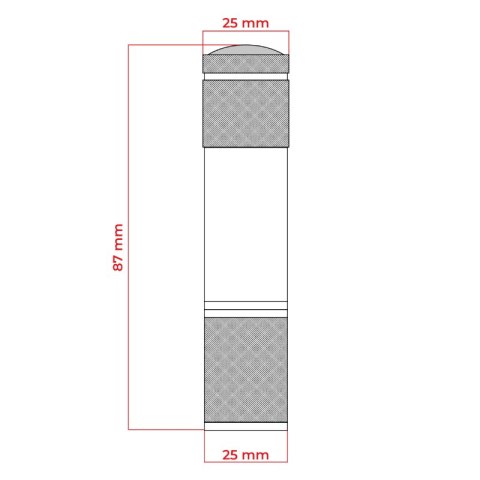 Latarka aluminiowa LED, 40 lm DPM