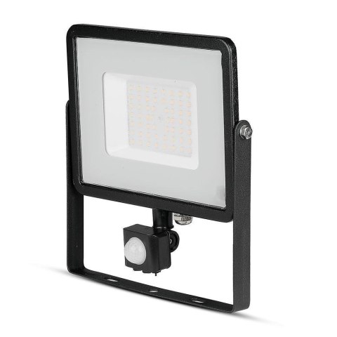 Naświetlacz LED V-TAC 50W SAMSUNG CHIP czarny VT-50-S-B 6400K 4000lm