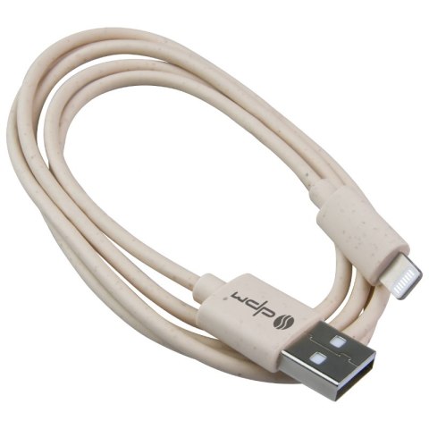 Przewód USB A - Lightning MFI, biodegradowalny, 1 m DPM