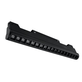 Reflektor szynowy magnetyczny liniowy, regulowany, 18 W, 1400 lm, 4000 K, czarny, M-LINE DPM
