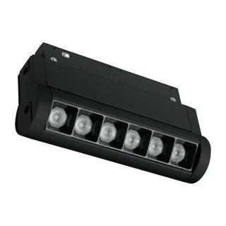 Reflektor szynowy magnetyczny liniowy, regulowany, 6 W, 480 lm, 4000 K, czarny, M-LINE DPM