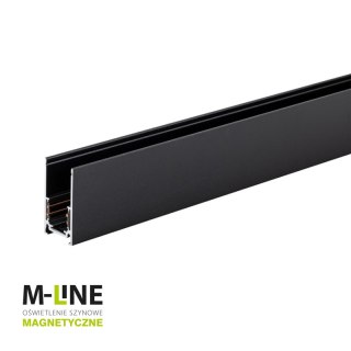 Szyna 1-fazowa magnetyczna natynkowa, 2 m, czarna, M-LINE DPM