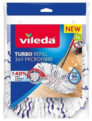 Wkład do mopa obrotowego Vileda TURBO 3w1 Mikrofibra