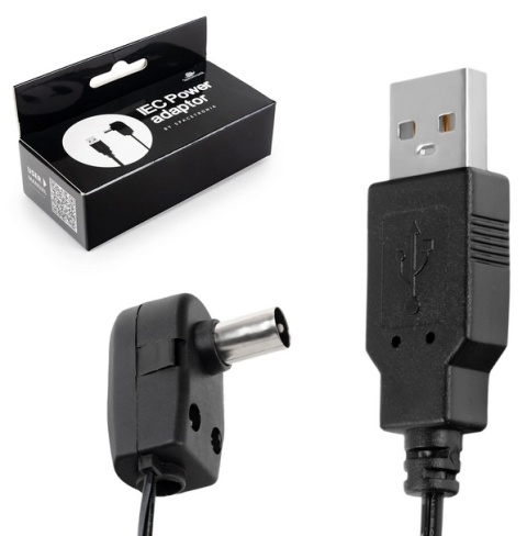 Zasilacz antenowy 5V USB separator IEC Spacetronik