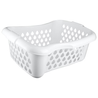 Kosz na bieliznę biodrowy, biały, 4BATH DPM