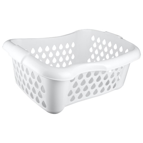 Kosz na bieliznę biodrowy, biały, 4BATH DPM