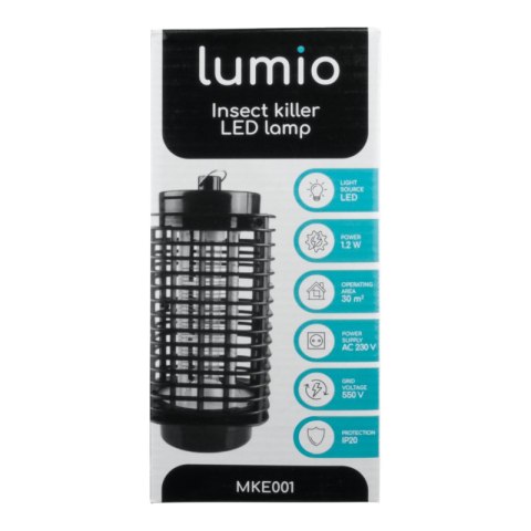 Lampa owadobójcza LED, 1,2 W DPM